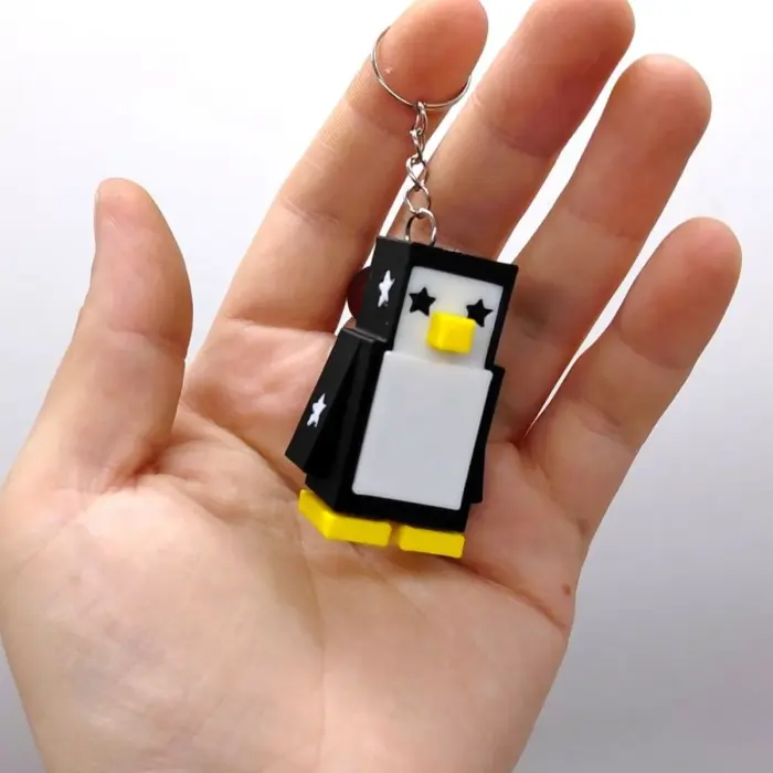 3D Брелоки ROBLOX (Роблокс) STAR PIGEON / ПІНГВІН БАТЛ KEYCHAIN, 3D друк