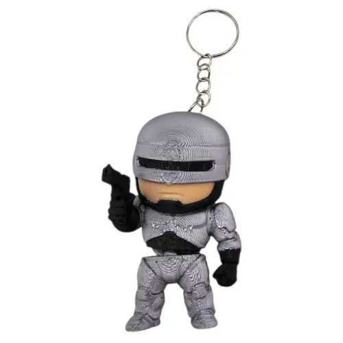 3D Брелоки "HERO ROBOCOP / РОБОКОП", Keychain, 3D печать