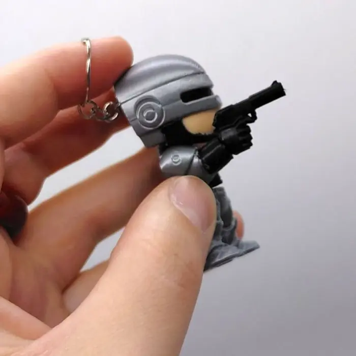 3D Брелоки "HERO ROBOCOP / РОБОКОП", Keychain, 3D друк