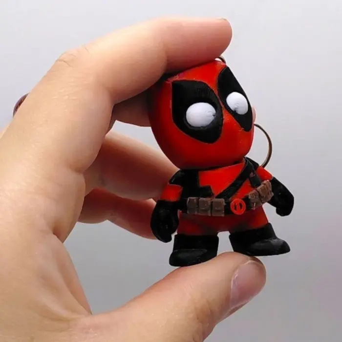 3D Брелоки "Hero DEADPOOL Marvel / ДЕДПУЛ Марвел", Keychain, 3D друк