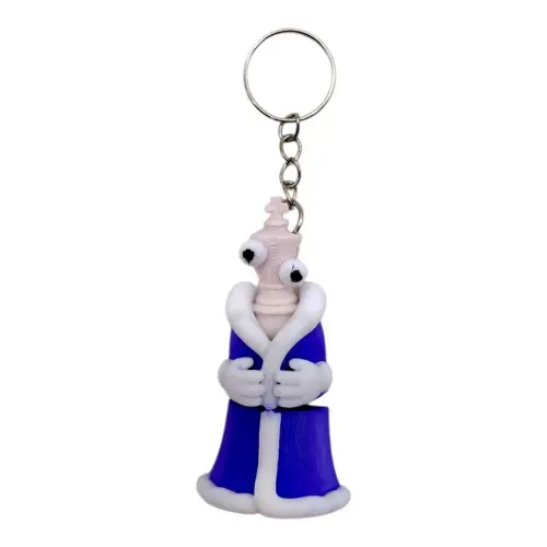 3D Брелоки FLEXI KINGER The Amazing Digital Circus / КИНГЕР Цифровой ЦИРК KEYCHAIN, 3D печать