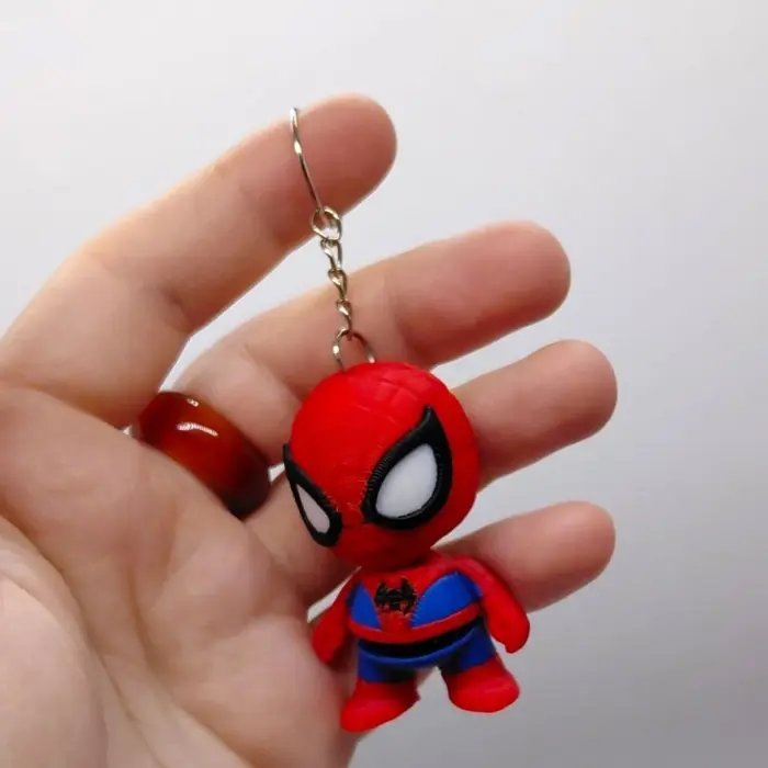 3D Брелоки "SPIDER MAN Marvel / ЛЮДИНА-ПАВУК Марвел "ГОЛОВАСТИК", Keychain, 3D друк