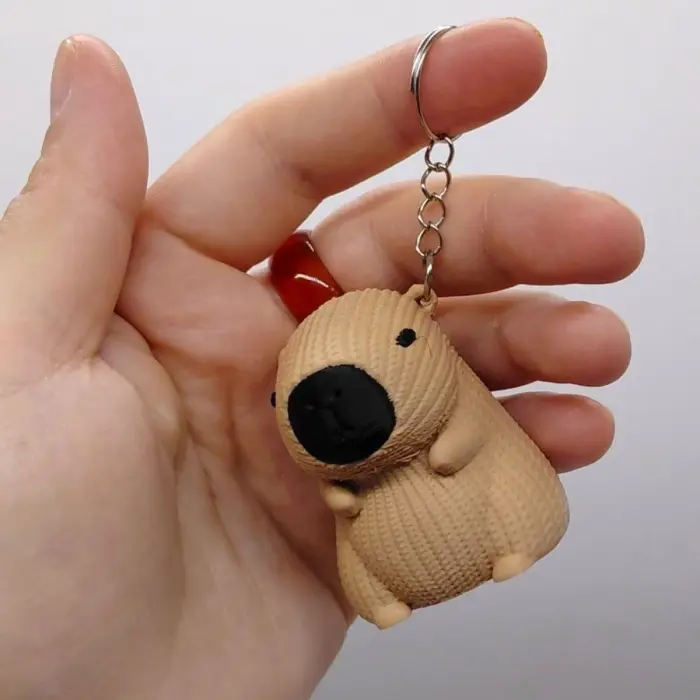 3D Брелоки "CAPYBARA KEYCHAIN / КАПІБАРА, ВЕЛИКА", Keychain, 3D друк