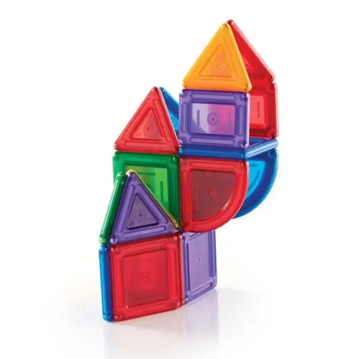 Магнітний конструктор Guidecraft PowerClix Solids, 24 деталі
