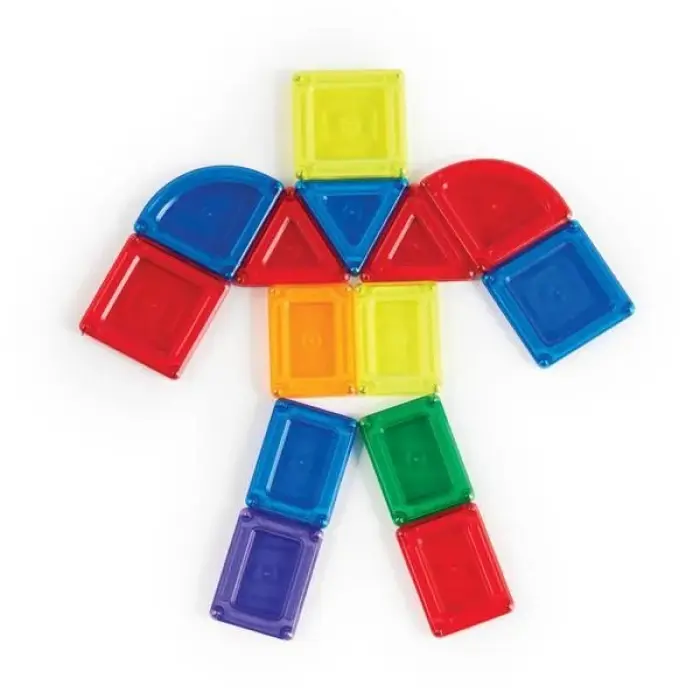 Магнітний конструктор Guidecraft PowerClix Solids, 24 деталі