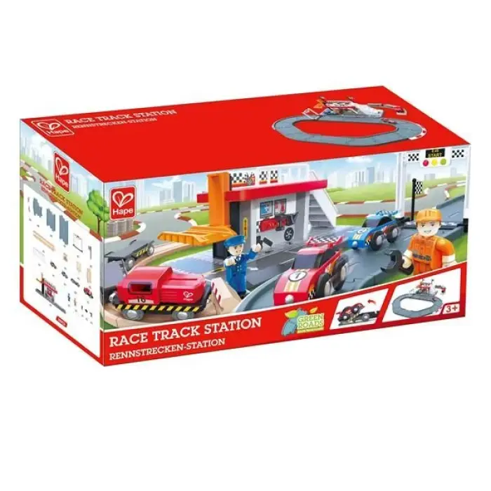 Автотрек Hape, Гоночная трасса и станция