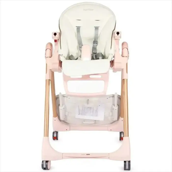 Стільчик для годування Peg-Perego Prima Pappa Follow Me рожеве золото