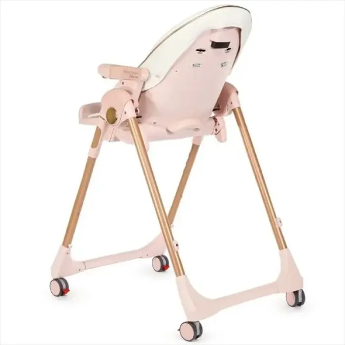 Стільчик для годування Peg-Perego Prima Pappa Follow Me рожеве золото