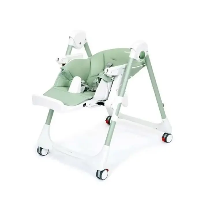 Стульчик для кормления Peg-Perego Prima Pappa Follow Me (мятно-зеленый)