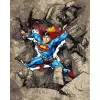 Картина по номерах WB "Superman: Крізь каміння" 40х50 см