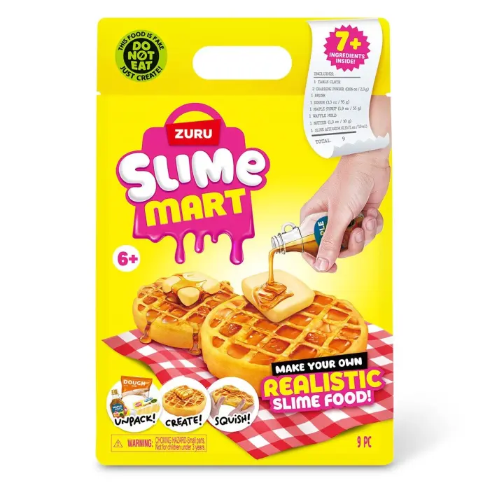 Игровой набор со слаймами SLIME MART серии "Shopping Bag" – БЕЛЬГИЙСКИЕ ВАФЛИ