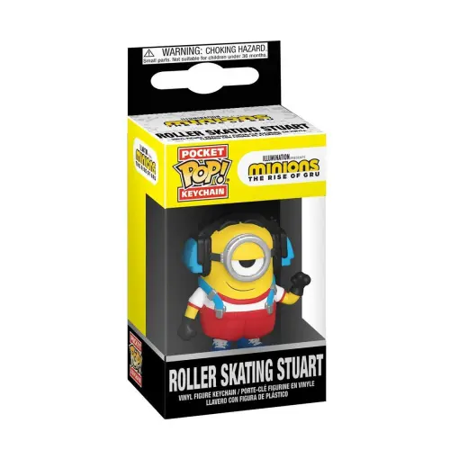 Ігрова фігурка на кліпсі Funko POP! серії Посіпаки 2 - Стюарт на роликах
