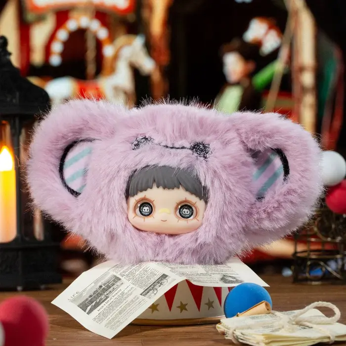 Коллекционная мягкая игрушка с кольцом POP TOP Hi TOY серии MayMei - Безумный цирк