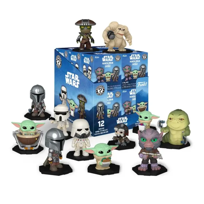 Ігрова фігурка Mystery Minis - Мандалорець і Ґроґу (в асорт., у диспл.)