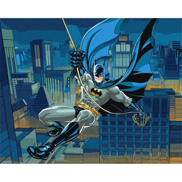 КАРТИНА ПО НОМЕРАМ WB "BATMAN: ЗОВ ТЕНИ" 40Х50 СМ