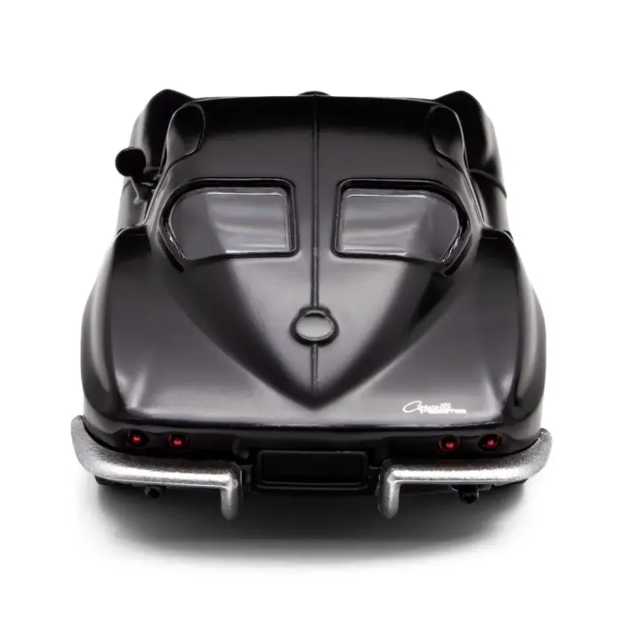 Автомодель - CHEVROLET CORVETTE SPLIT WINDOW 1963 (матовый черный)