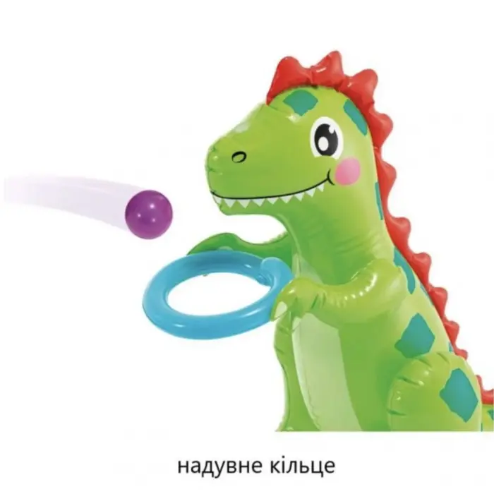 Ігровий центр "Діно Парк" надувний з гіркою р. 201x157x69 см 159л