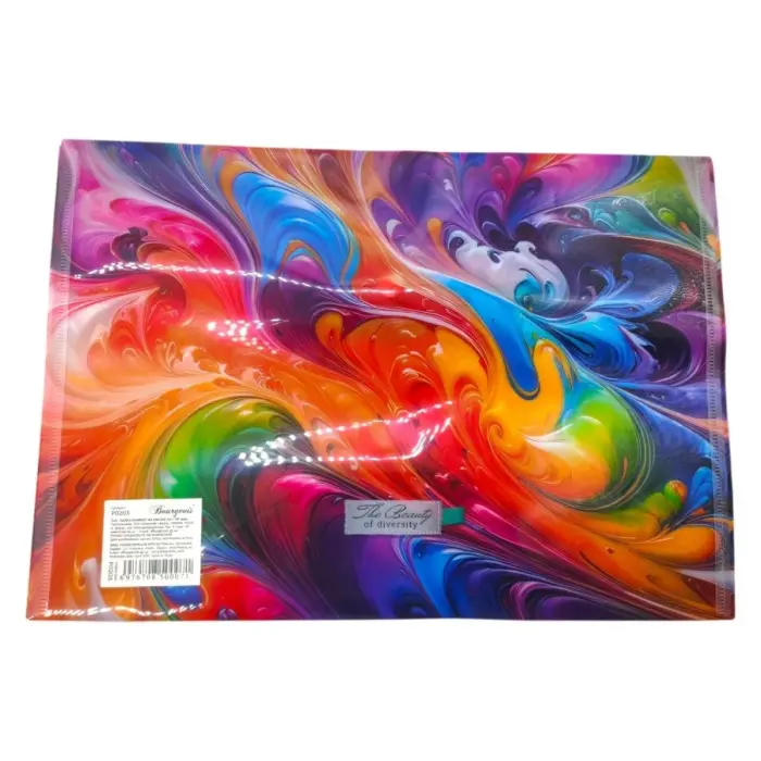 Папка з кнопкою "The Beauty of diversity" А4+
