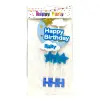 Топпер на торт "Happy Birthday: Місяць" (БЛАКИТНИЙ)