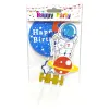 Топпер на торт дитячий "Happy Birthday" - КОСМОС