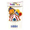 Топпер на торт дитячий "Happy Birthday" - ЦИРК