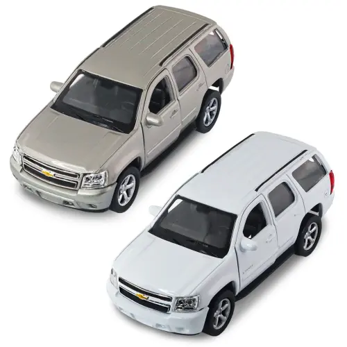 Автомодель - Chevrolet Tahoe 2008 (белый, серый)