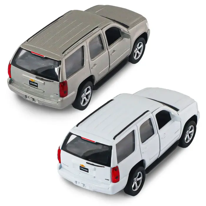 Автомодель - Chevrolet Tahoe 2008 (белый, серый)