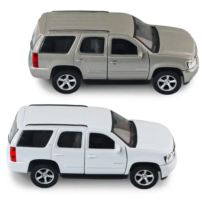 Автомодель - Chevrolet Tahoe 2008 (белый, серый)