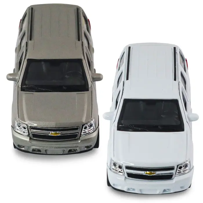 Автомодель - Chevrolet Tahoe 2008 (белый, серый)