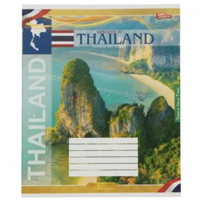 Зошит 24л клітинка "Thailand" (16 примірників, мікс)