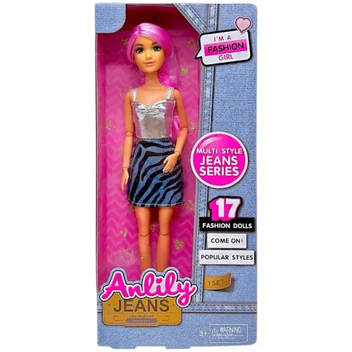 Кукла, серия jeans "Anlily" (взуття та плаття)