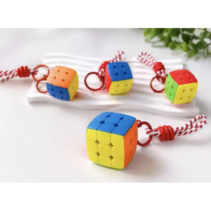 Брелок-головоломка "кубик-рубик", 3х3 см