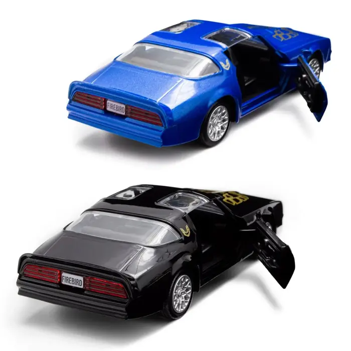 Автомодель - Pontiac Firebird 1978 (черный, синий) (МИКС)