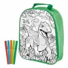 Dinosaur Expedition Рюкзак-розмальовка з фломастерами