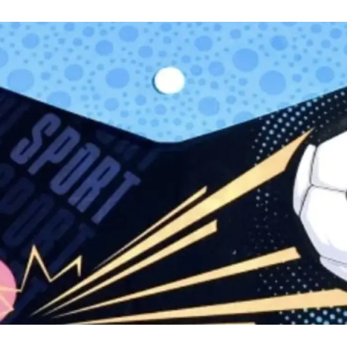 Папка с кнопкой А4+, peace.love.football