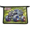 Папка на блискавці А4+, "Dirt Track" (зелена)