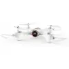 Квадрокоптер Syma з 2,4 ГГц керуванням та FPV-камерою 21 см білий (X23W)
