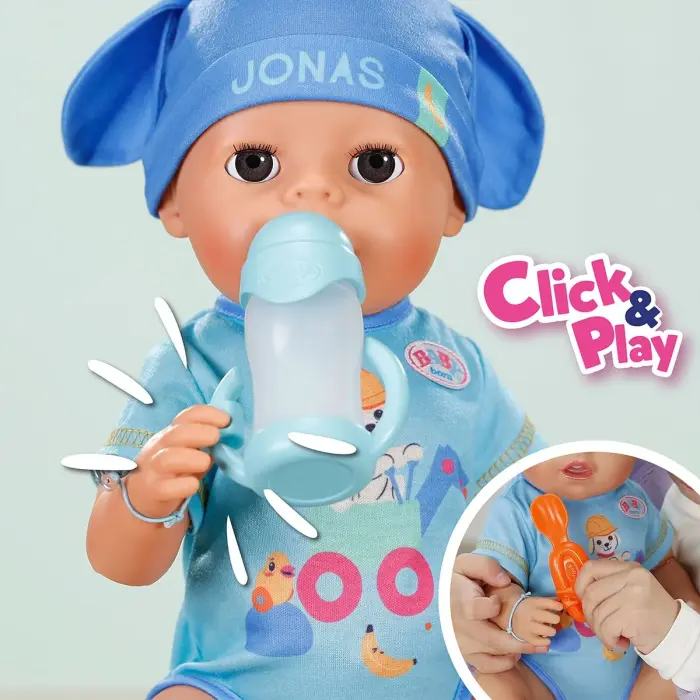 Кукла Baby Born серии Click and Play – Джонас