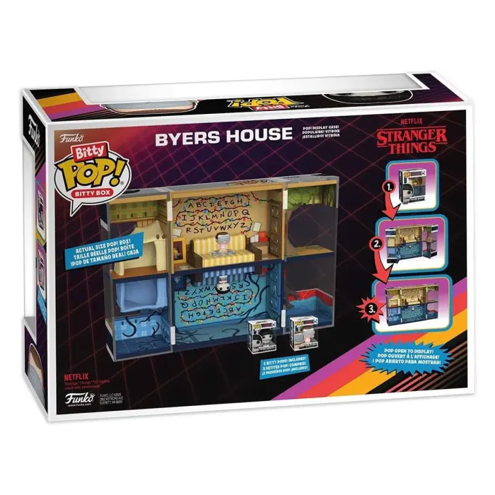 Ігровий набір Bitty POP! Boxes серії Дивні дива - Будинок Баєрса