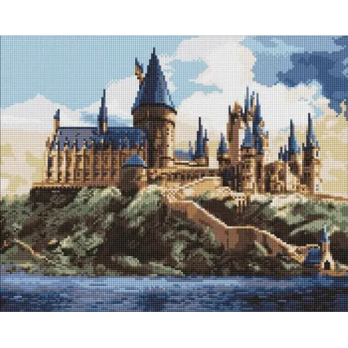 Алмазна мозаїка - Harry Potter: Гоґвортс вдень ©Warner Bros.