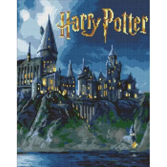 Алмазна мозаїка - Harry Potter: Гоґвортс вночі ©Warner Bros.