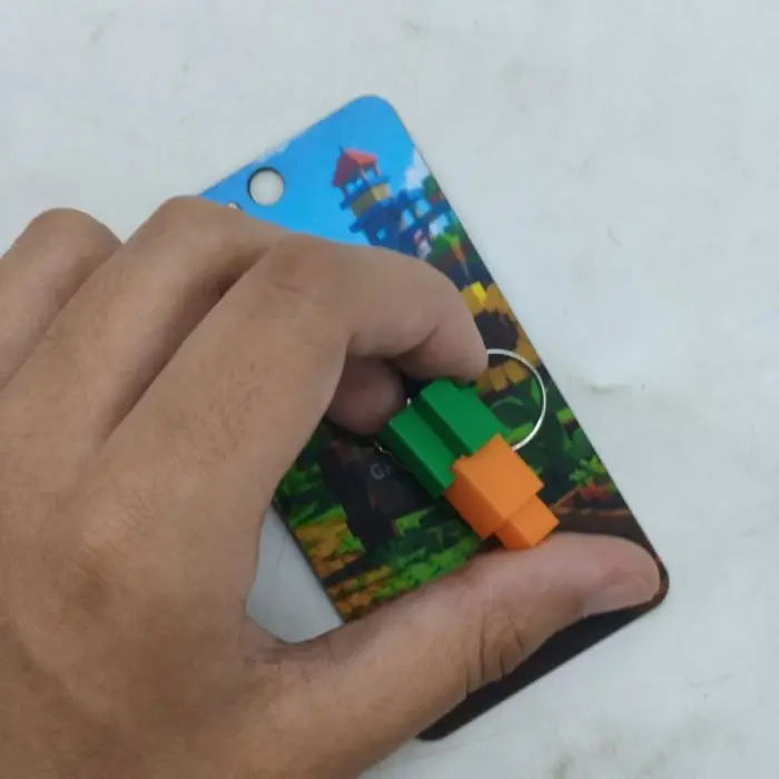 Брелок 3D друк "Roblox Carrot / Морква GaG Keychain"