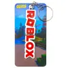 Брелок 3d печать "Roblox Logo / Надпись Roblox Keychain"