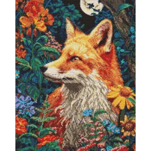 Алмазна мозаїка - Загадковий ліс під рудими лапками ©art_selena_ua