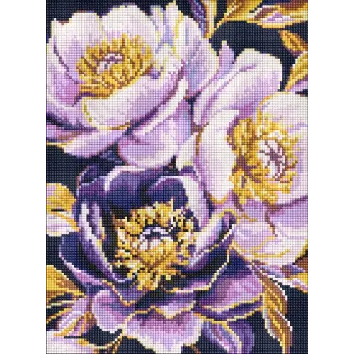 Алмазна мозаїка - Пурпурова чарівність ©art_selena_ua