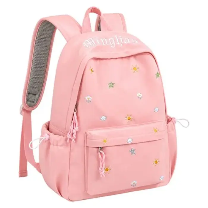 Рюкзак шкільний тканинний (41х29х12 см) PINK