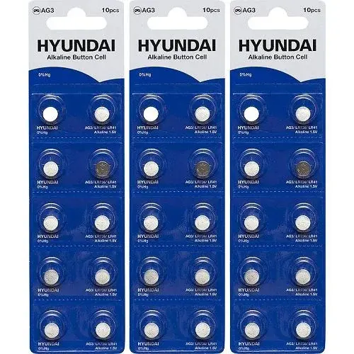Батарейка HYUNDAIAG3 Blister 10 "таблетка" ціна за 1 блістер - 10 шт