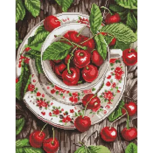 Алмазна мозаїка - Свіжість вишні ©art_selena_ua