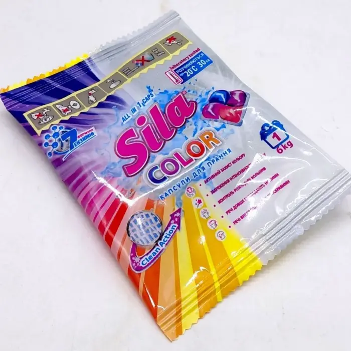 Sila засіб д/прання в капсулах 21г п/є Color