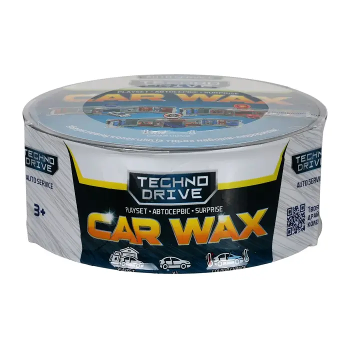 Игровой набор CAR WAX - АВТОСЕРВИС С МИНИМОДЕЛЬЮ СМЕНИ ЦВЕТ